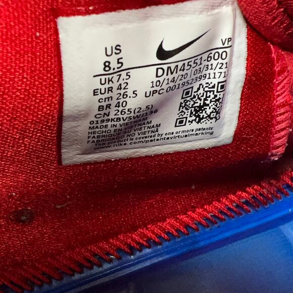 Nike Air Zoom GT Cut 1 EYBL Nationals 2021 PE Mens 8.5 Rare Red Player Exclusive main image 8